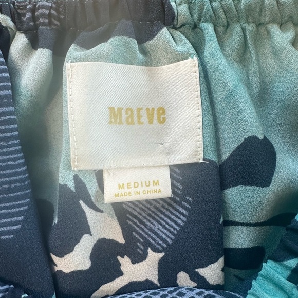 Anthropologie Maeve Islander Off The Shoulder Top Size Medium - Picture 5 of 6